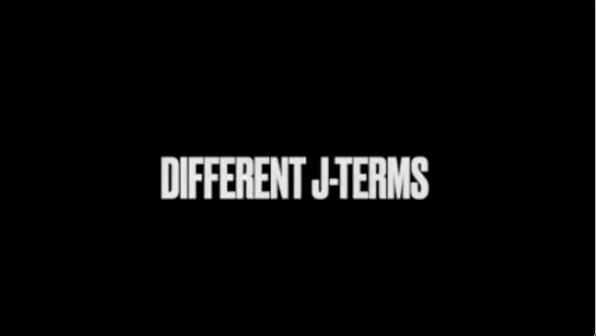 Different J-Terms 2025 Video